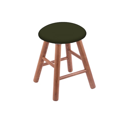 Holland Bar Stool Co Oak Vanity Stool, Medium Finish, Graph Coal Seat RC18OSMed010
